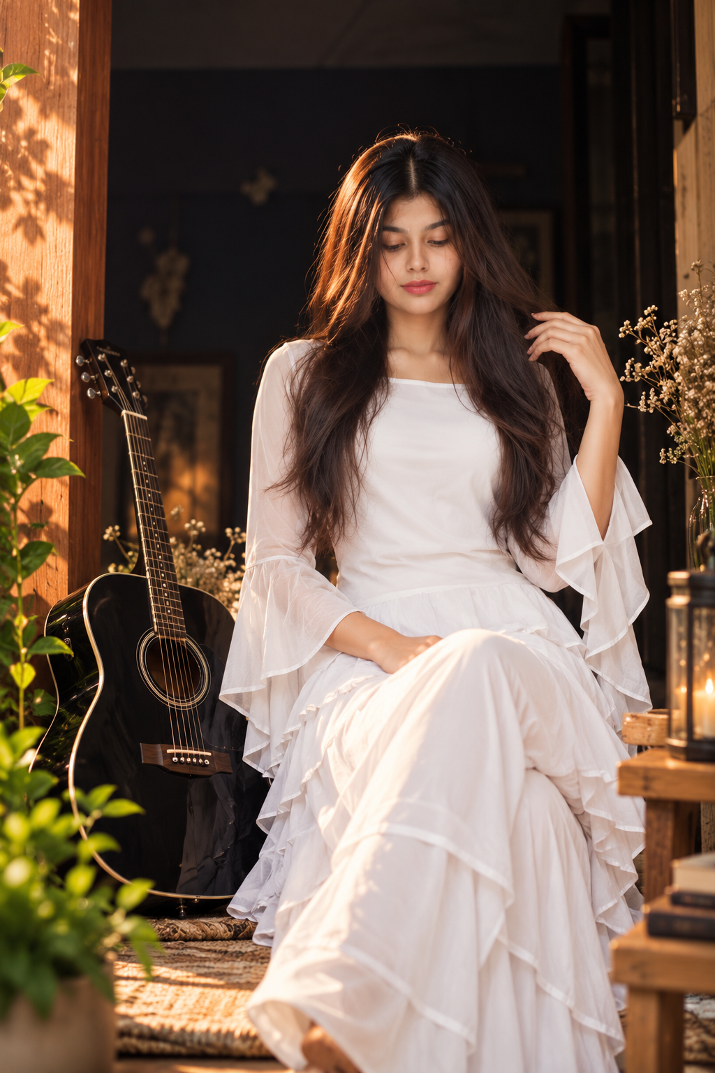 Rotna with guitar